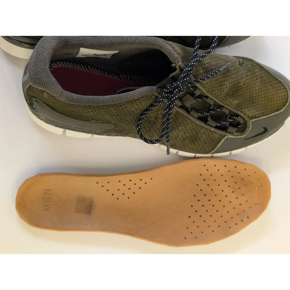 Nike Footscape Free PRM NSW NRG Olive Cargo Khaki 524154-302 Men's Size 10.5